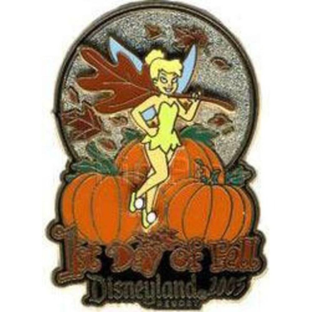 Disney Pin Tinker Bell Pumpkin Patch First Day of Fall 2005 LE 1500 DLR 41481